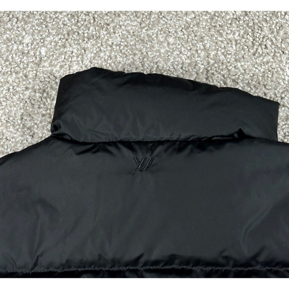 James Perse Yosemite Vest Womens 0 Black Full Zip Goose Down Puffer Quilted - Picture 9 of 10